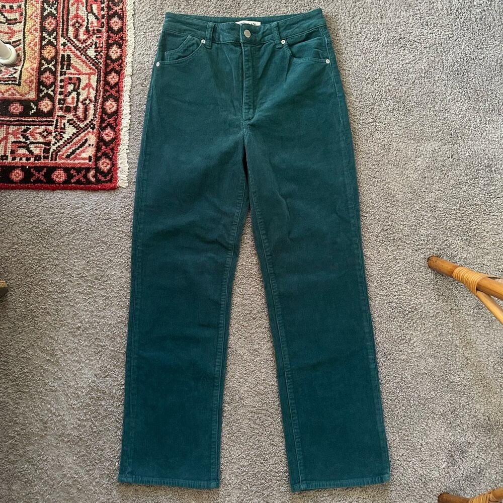 Rolla's Original High Rise Straight Corduroy Pants